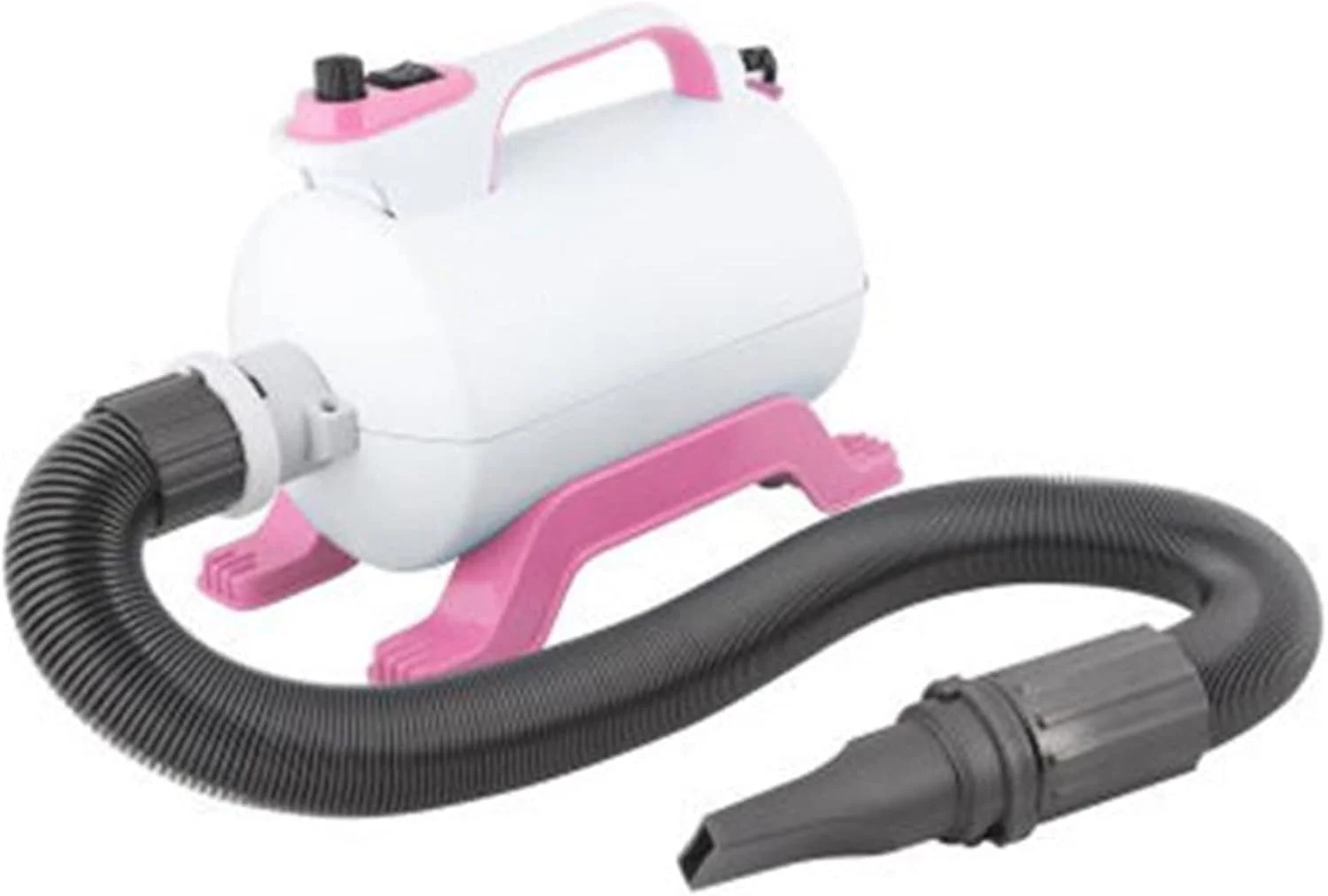 دستگاه خشک کن آب حیوانات خانگی XRTLYH 1800W به همراه پایه نگهدارنده، سشوار حیوانات خانگی برای متخصصان و خانواده ها (رنگ: صورتی، سایز: تک سایز)