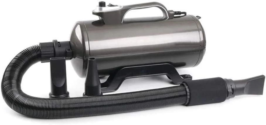سشوار حیوانات خانگی WYJW 2200W با سرعت متغیر، سشوار حرفه ای برای نظافت سگ، به همراه شلنگ، سیستم حرارتی و 3 نازل