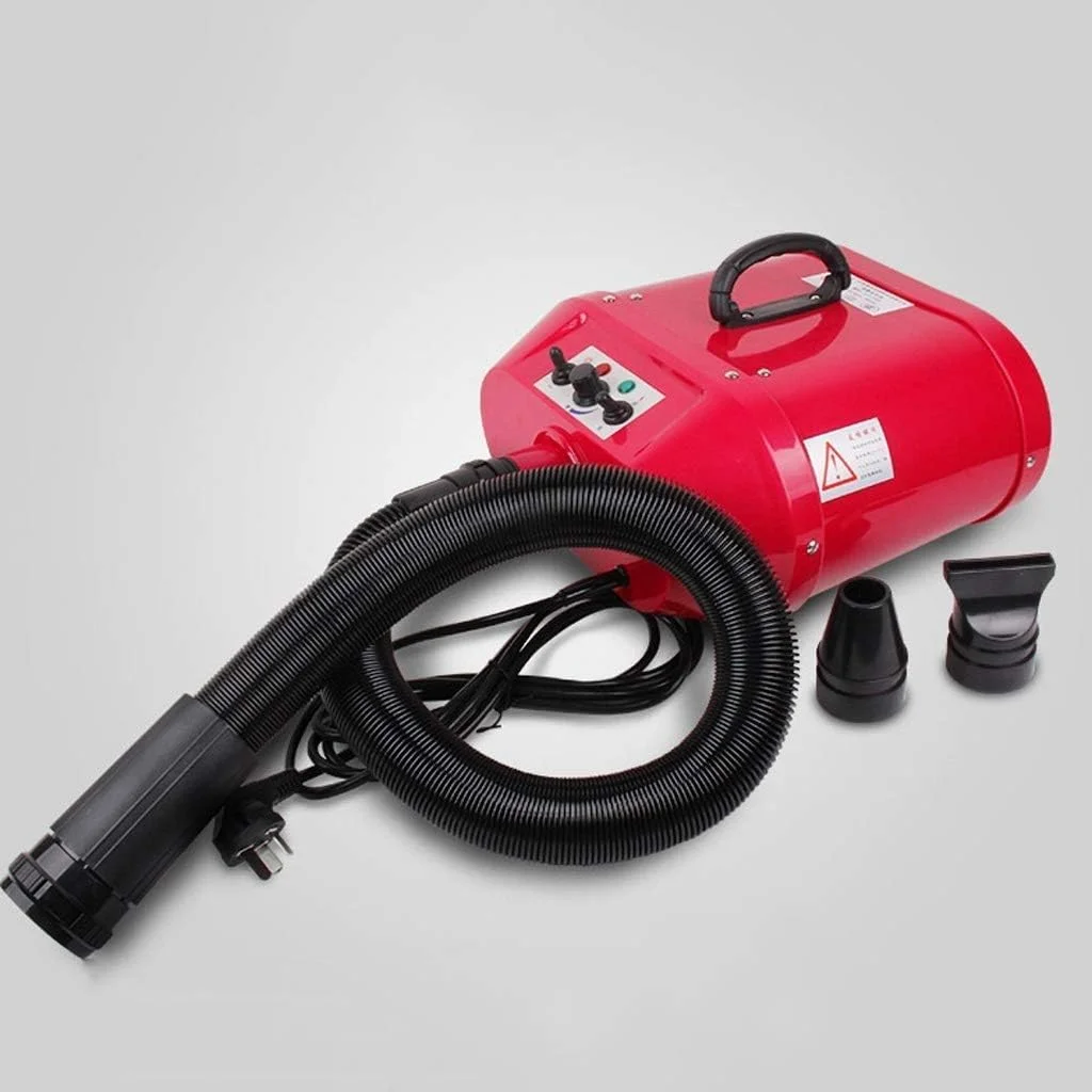 سشوار حیوانات خانگی Leunlee 2800W با سرعت و دمای قابل تنظیم، سشوار کم صدای حیوانات خانگی، سشوار برای سگ، گربه و حیوانات خانگی بزرگ و کوچک، سشوار حیوانات خانگی با 3 نازل