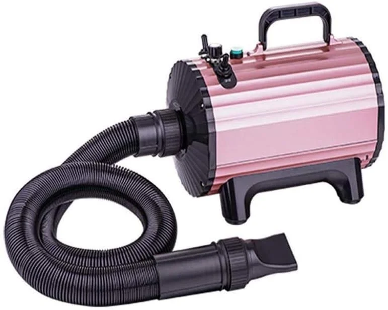سشوار حیوانات خانگی کم صدا Leunlee 2300w، سشوار قدرتمند برای نظافت حیوانات خانگی با قابلیت تنظیم سرعت باد و دما