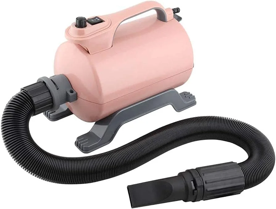 سشوار خشک کن سریع موی سگ و گربه FURLOU 2200W، دارای 3 نازل با قابلیت تنظیم سرعت