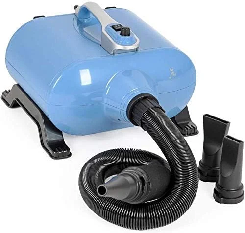 سشوار حیوانات خانگی 3000 واتی Adinas، مناسب سگ و گربه، با قابلیت تنظیم سرعت باد و دما، به همراه 3 نازل مختلف