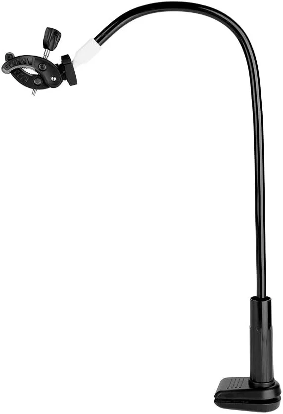 نگهدارنده قابل تنظیم سشوار حیوانات خانگی، پایه نگهدارنده سشوار سگ، پایه نگهدارنده دست، قفسه سشوار آلیاژ آلومینیوم با گیره