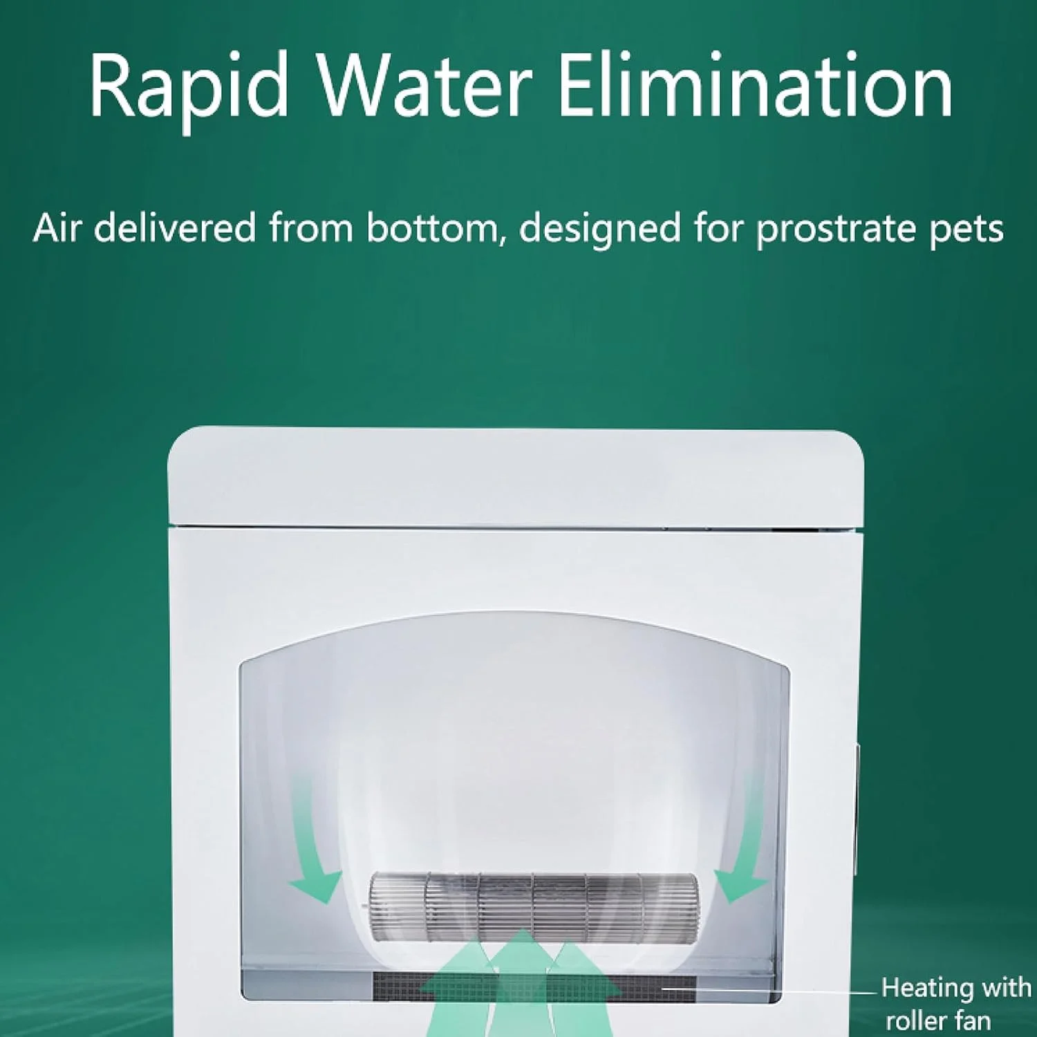 باکس خشک کن موی گربه 360 درجه، خشک کن موی حیوانات خانگی با تنظیم دما 20-45 درجه سانتیگراد، خشک کن موی سگ چند منظوره 1600 وات، کنترل زمان 1-99 دقیقه برای حیوانات خانگی تا 10 کیلوگرم