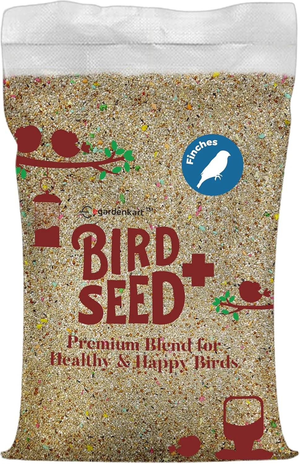غذای پرنده فینچ ممتاز Egardenkart - ترکیبی مغذی برای سلامتی و شادابی فینچ ها (8 کیلوگرم)