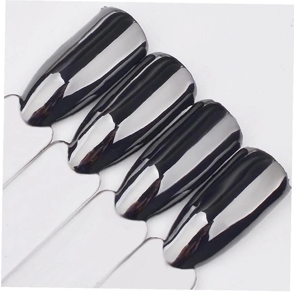 پودر اکلیل ناخن مشکی 1 گرمی، پودر رنگدانه درخشان و خیره کننده، پولک های طراحی ناخن، مناسب برای مانیکور DIY