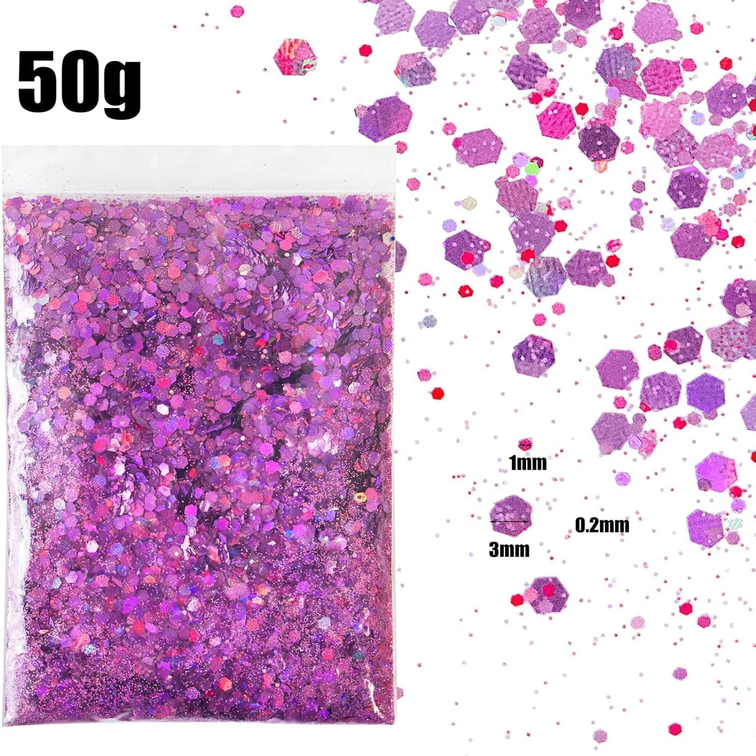 اکلیل برای کاردستی، پودر اکلیل طلایی، پولک، پودر اکلیل، پودر اکلیل کاردستی، پولک اکلیل برای ناخن، آرایش صورت، کارت های کاردستی، طراحی ناخن، اکلیل درشت (قرمز بنفش)