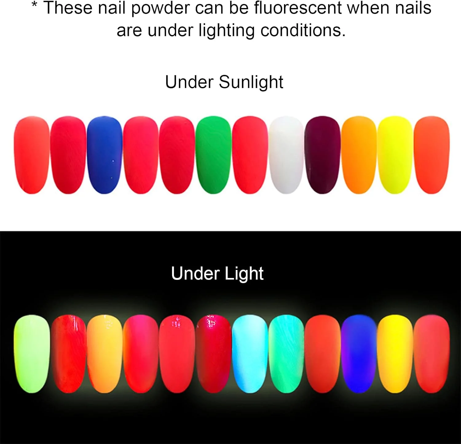 پودر اکلیل طراحی ناخن Fawoonu، ست پودر دیپینگ ناخن 12 رنگ، مناسب برای کاشت ناخن فرانسوی و مانیکور ناخن، بدون نیاز به لامپ UV/LED