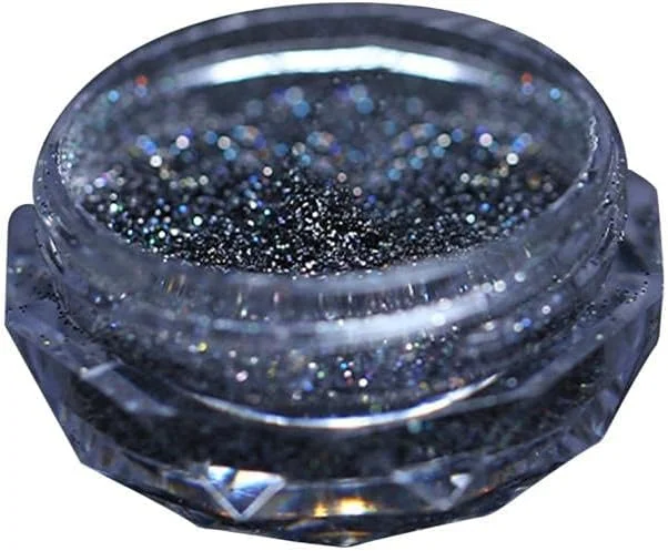 پودر الماس کریستالی هنر ناخن 8 رنگ، پولک های ناخن الماس میکرو مخلوط فلش، رنگدانه کروم براق طلای رز، گرد و غبار رنگدانه های ناخن تزئینات سه بعدی هنر ناخن DIY.