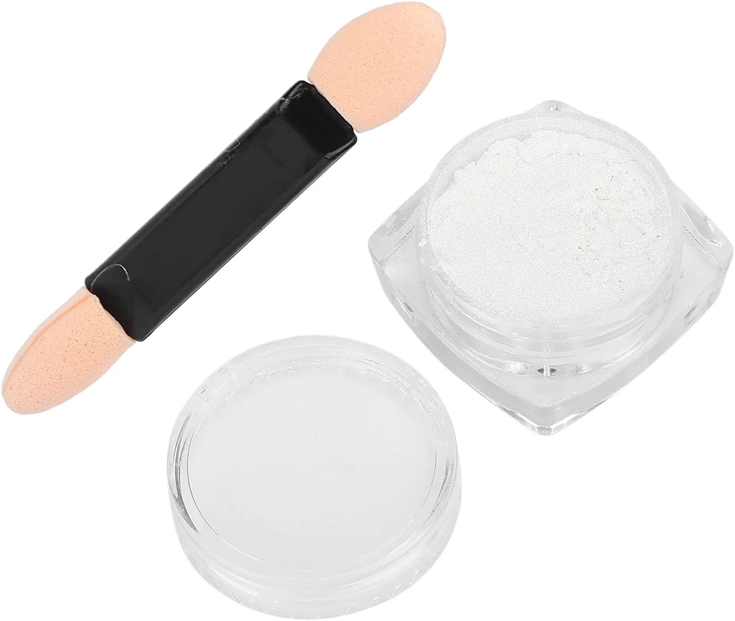 پودر کروم ناخن، پودر اکلیلی DIY برای تزئینات ناخن با جلوه آینه ای براق، با محتوای خالص 2 گرم