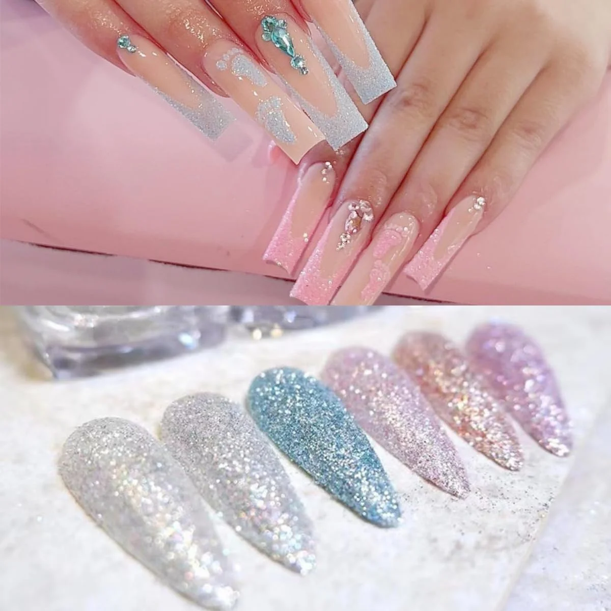 پودر قند الماسی پری فانتزی چارمینگ می برای ناخن، پودر پشمی پولک های اکلیلی کهکشانی، پودر طراحی ناخن، گرد و غبار پولک های صنایع دستی برای صورت، بدن، چشم، جشنواره مو، 6 شیشه (پودر آب نبات) پودر قند الماسی پری فانتزی چارمینگ می برای ناخن، پودر پشمی پولک های اکلیلی کهکشانی، پودر طراحی ناخن، گرد و غبار پولک های صنایع دستی برای صورت، بدن، چشم، جشنواره مو، 6 شیشه (پودر آب نبات)