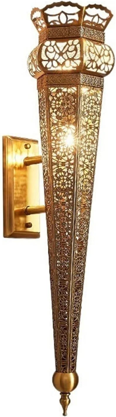 چراغ دیواری شمعدانی، مناسب برای روشنایی داخلی اتاق خواب، کنار تخت، هتل، رستوران، راهرو، تزئین راه پله