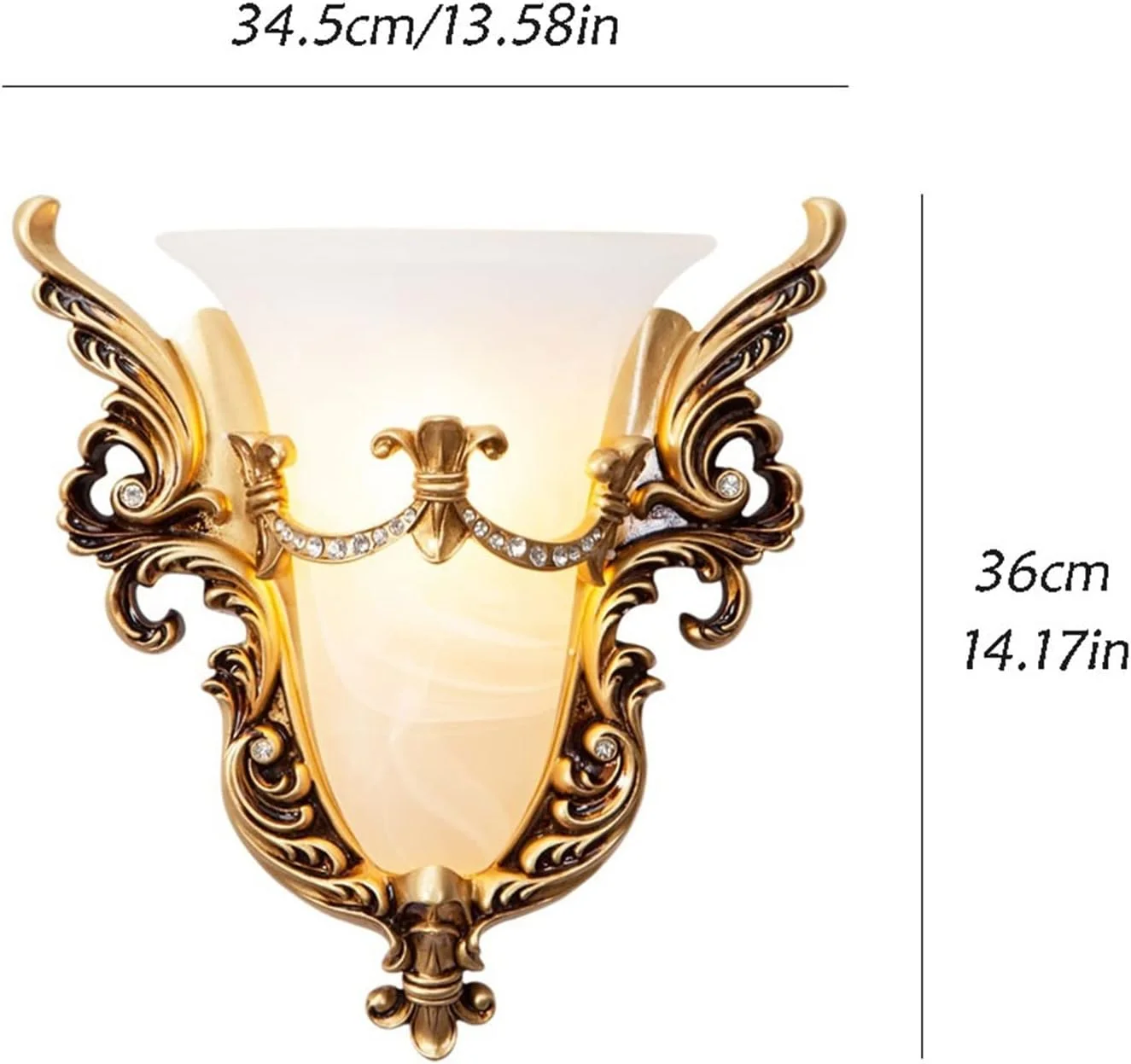 چراغ دیواری شمعدانی به سبک اروپایی، روشنایی کنار تخت خواب، دکوراسیون راهرو و پله لوکس چراغ دیواری شمعدانی به سبک اروپایی، روشنایی کنار تخت خواب، دکوراسیون راهرو و پله لوکس