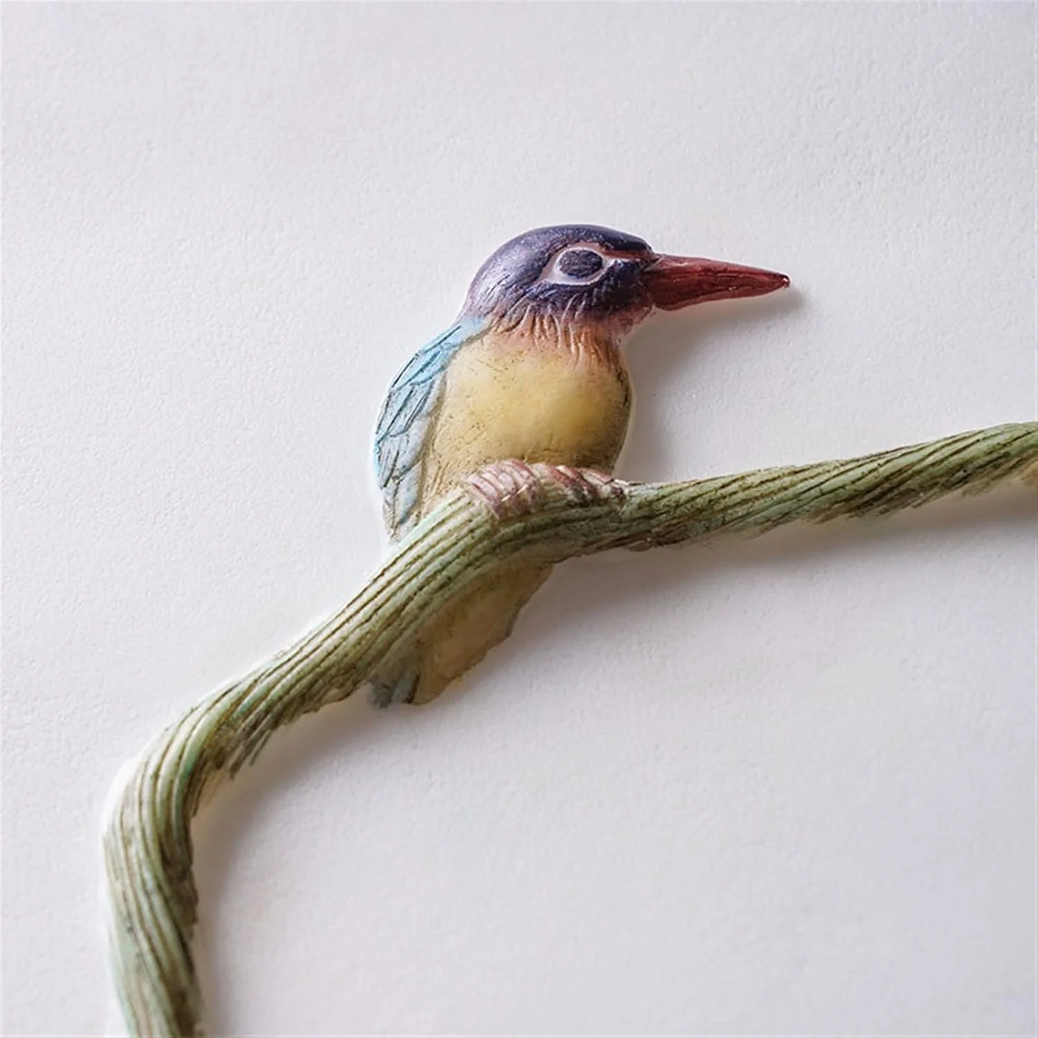 شمعدان دیواری دکوری، چراغ دیواری آهنی برای اتاق نشیمن، اتاق خواب، راهرو، روشنایی با طرح برجسته بادبزنی