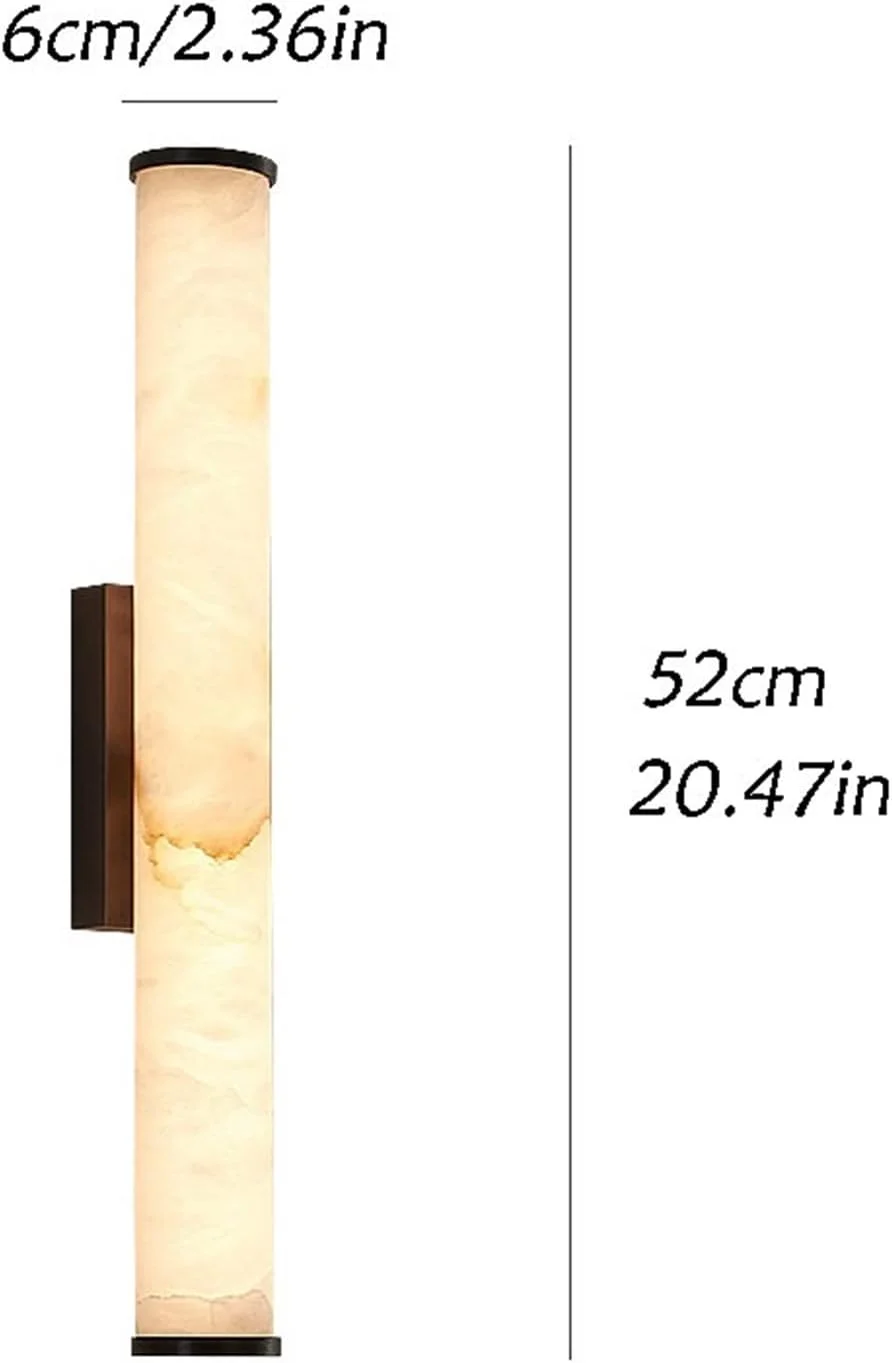 چراغ دیواری مرمر نفیس شمعدانات، دکوراسیون لوکس پس زمینه تلویزیون، روشنایی داخلی کنار تخت اتاق خواب