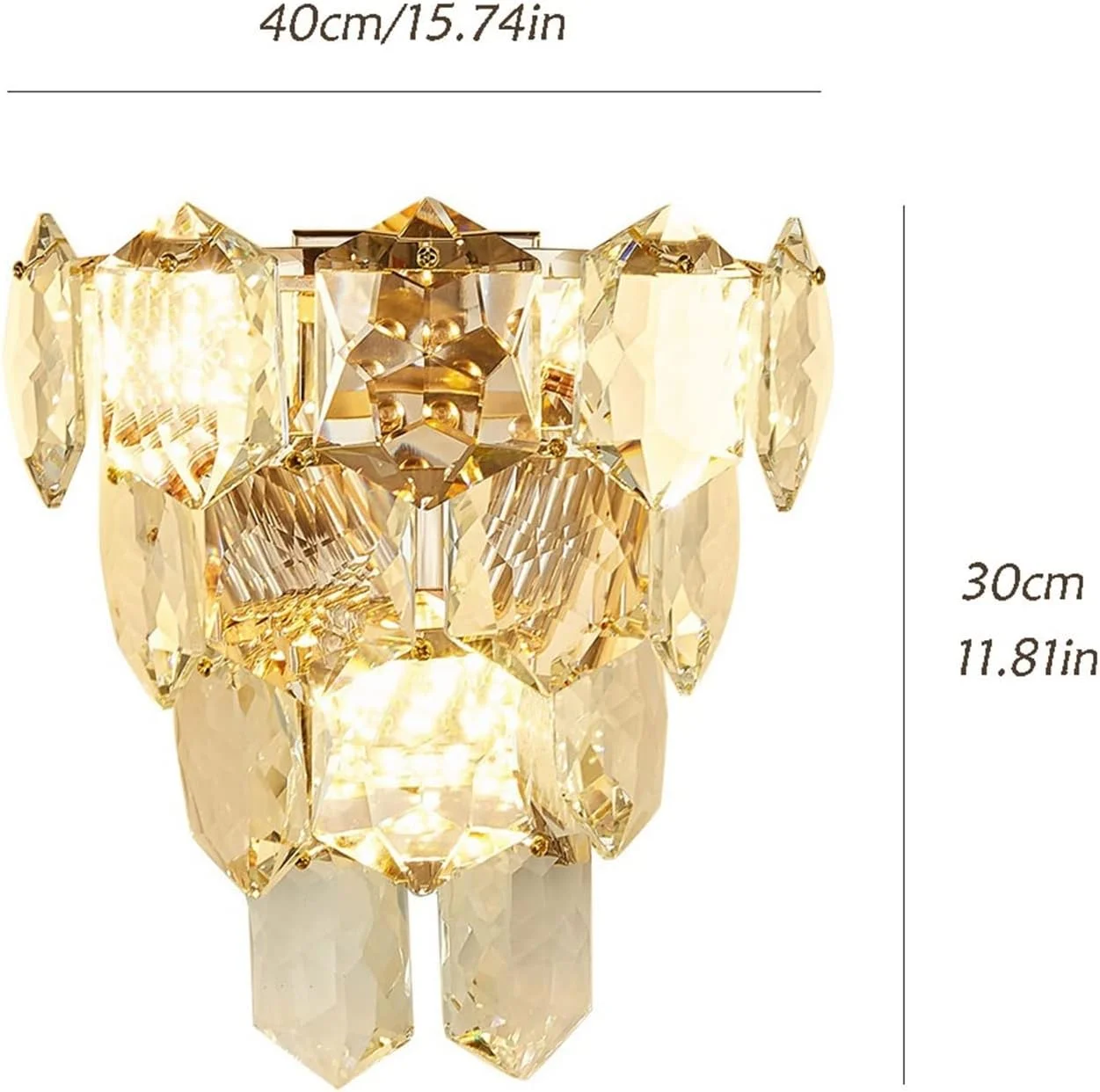 چراغ دیواری لوکس با کریستال، دکوراسیون مدرن و شیک برای کنار تخت خواب چراغ دیواری لوکس با کریستال، دکوراسیون مدرن و شیک برای کنار تخت خواب