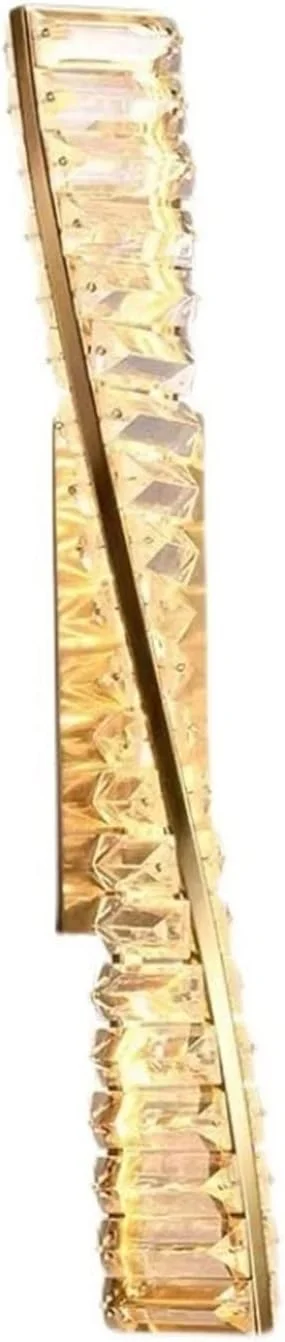 شمعدان دیواری لوکس با کریستال، چراغ دیواری مدرن و شیک، مناسب برای روشنایی تزئینی راهرو و ورودی