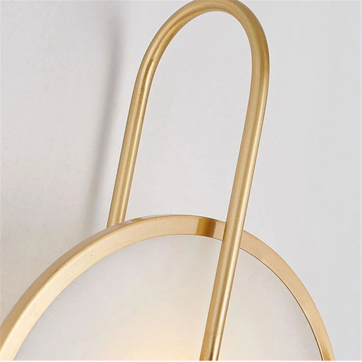 شمعدان دیواری مدرن لوکس مسی، روشنایی راهرو راه پله شخصی سازی شده خلاقانه، دکوراسیون مرمر کنار تخت اتاق خواب