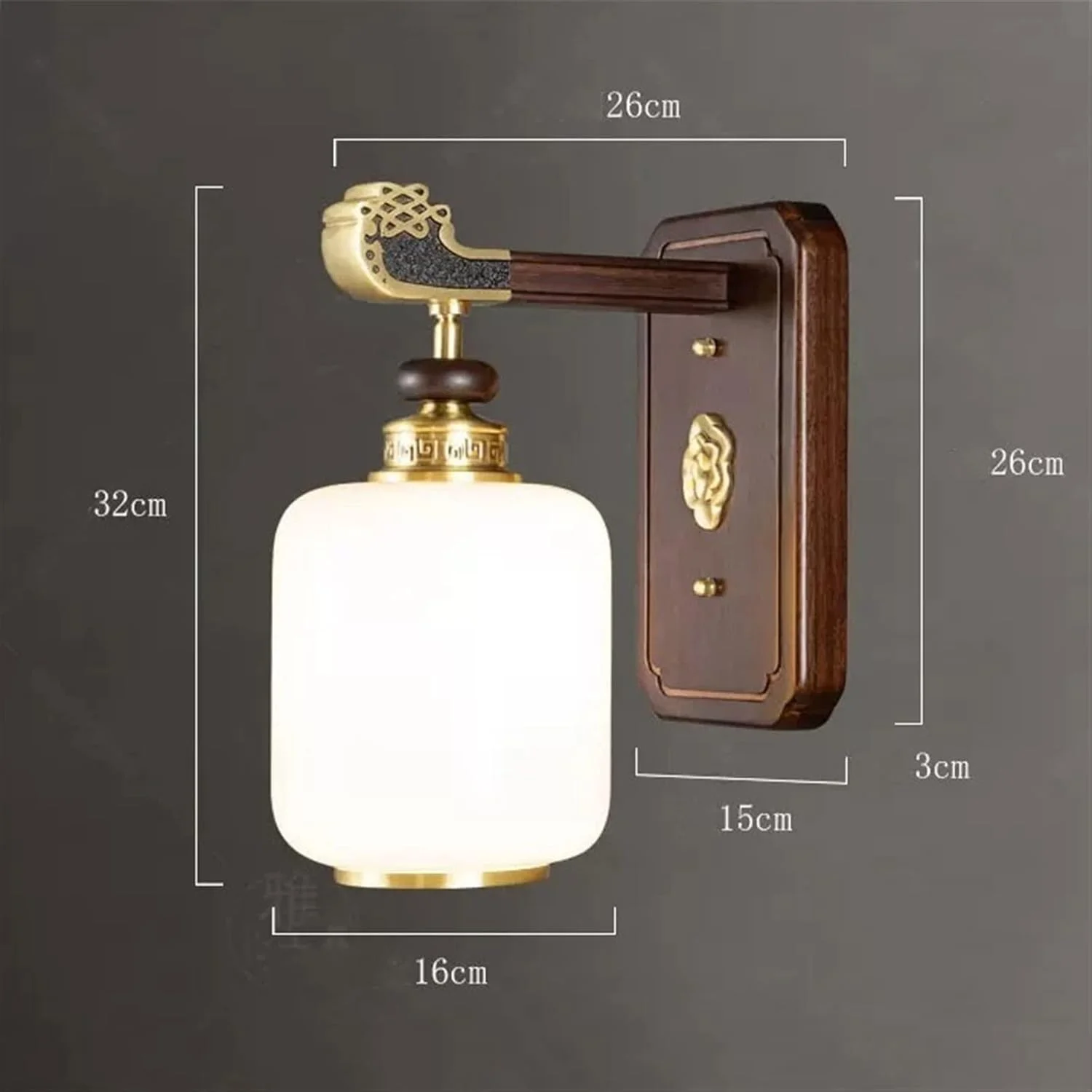 چراغ دیواری شمعدانی، مدل فانوس چینی رترو، مناسب اتاق مطالعه، پس زمینه نشیمن، راهرو و نورپردازی راه پله