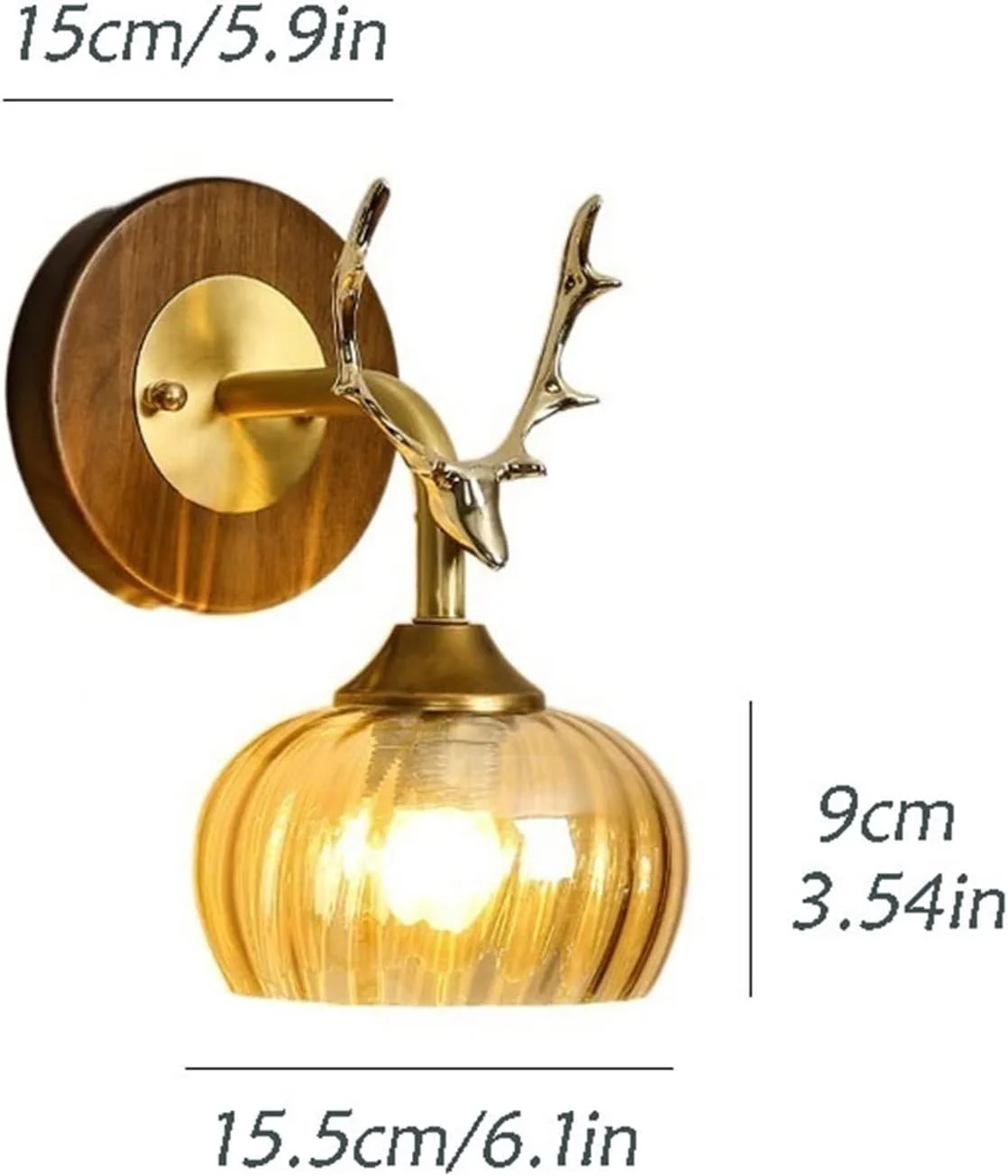 چراغ دیواری چوبی کنار تخت خواب اتاق خواب، پس زمینه تلویزیون، راهرو، راه پله تزئینی