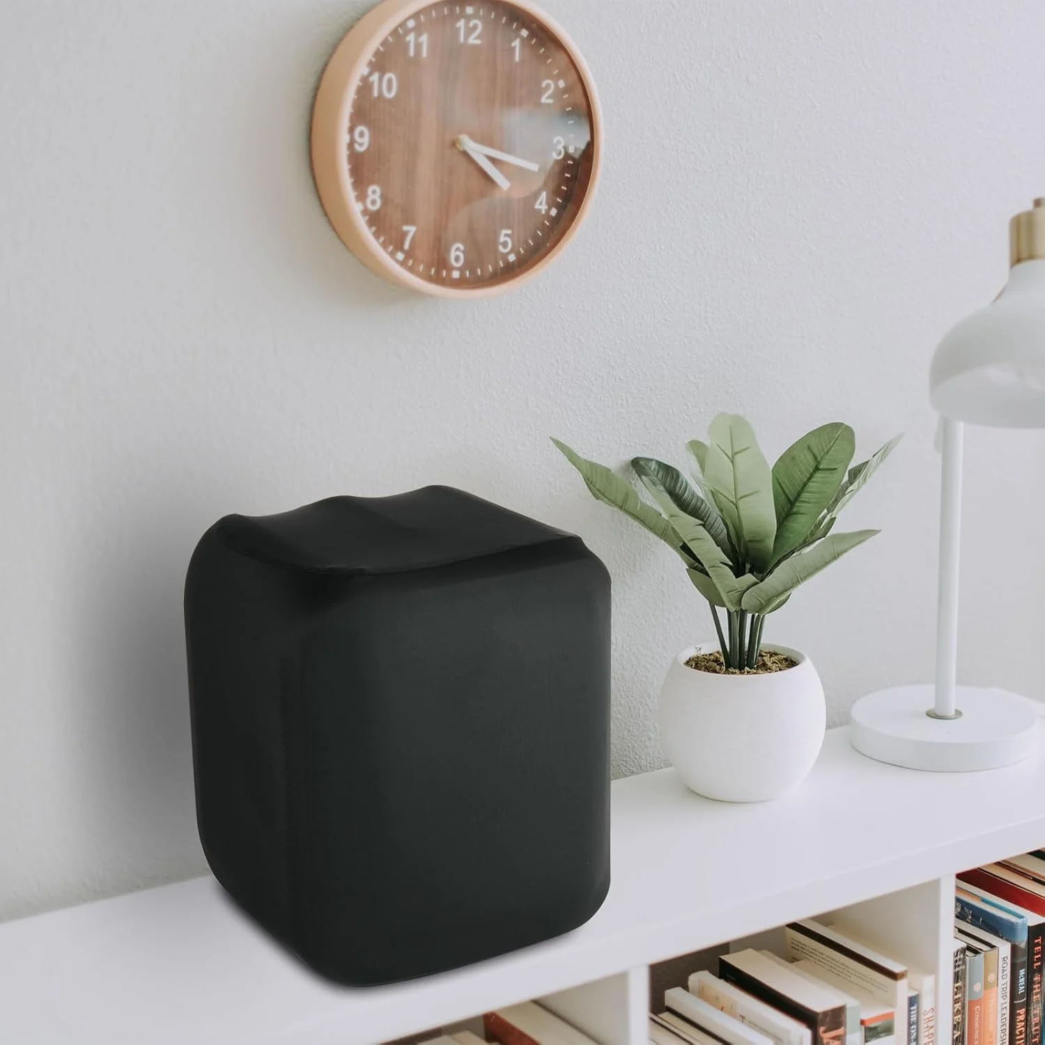 کاور محافظ گرد و غبار SKEIDO برای اسپیکر قابل حمل JBL PartyBox Encore Essential Partybox، کاور کششی بلندگو با نوار الاستیک، روکش لغزنده بلندگو (مشکی)