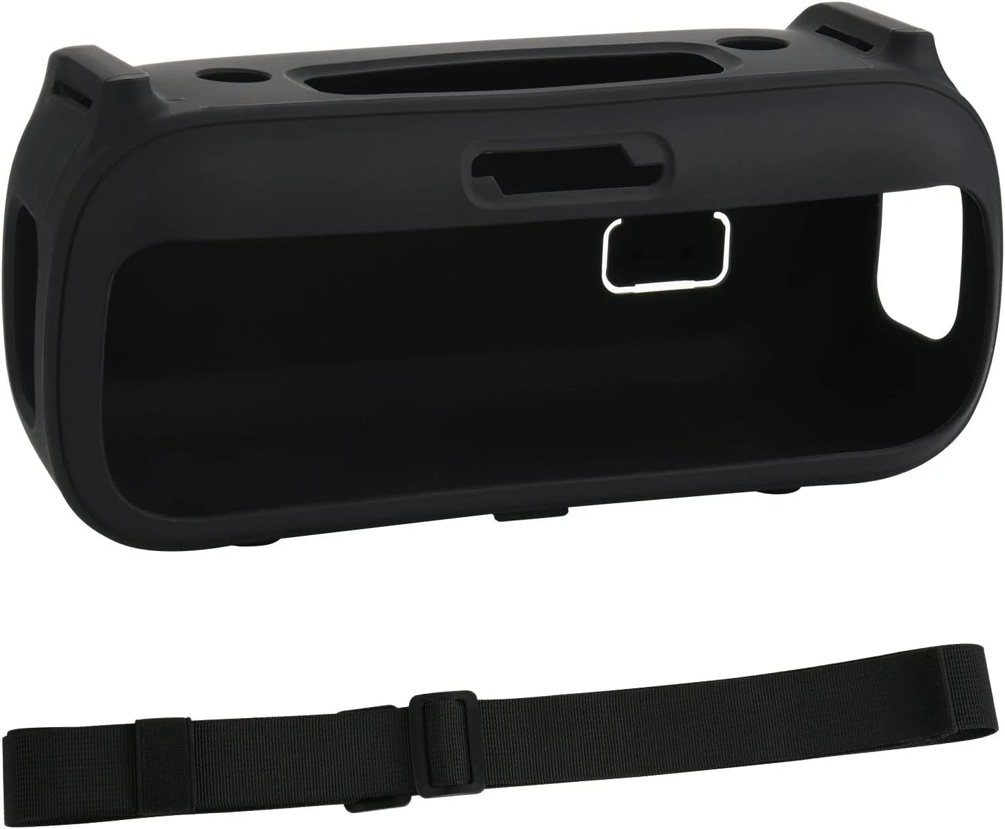 محافظ سیلیکونی بلندگو با بند شانه ای، ضد گرد و غبار و ضد ضربه