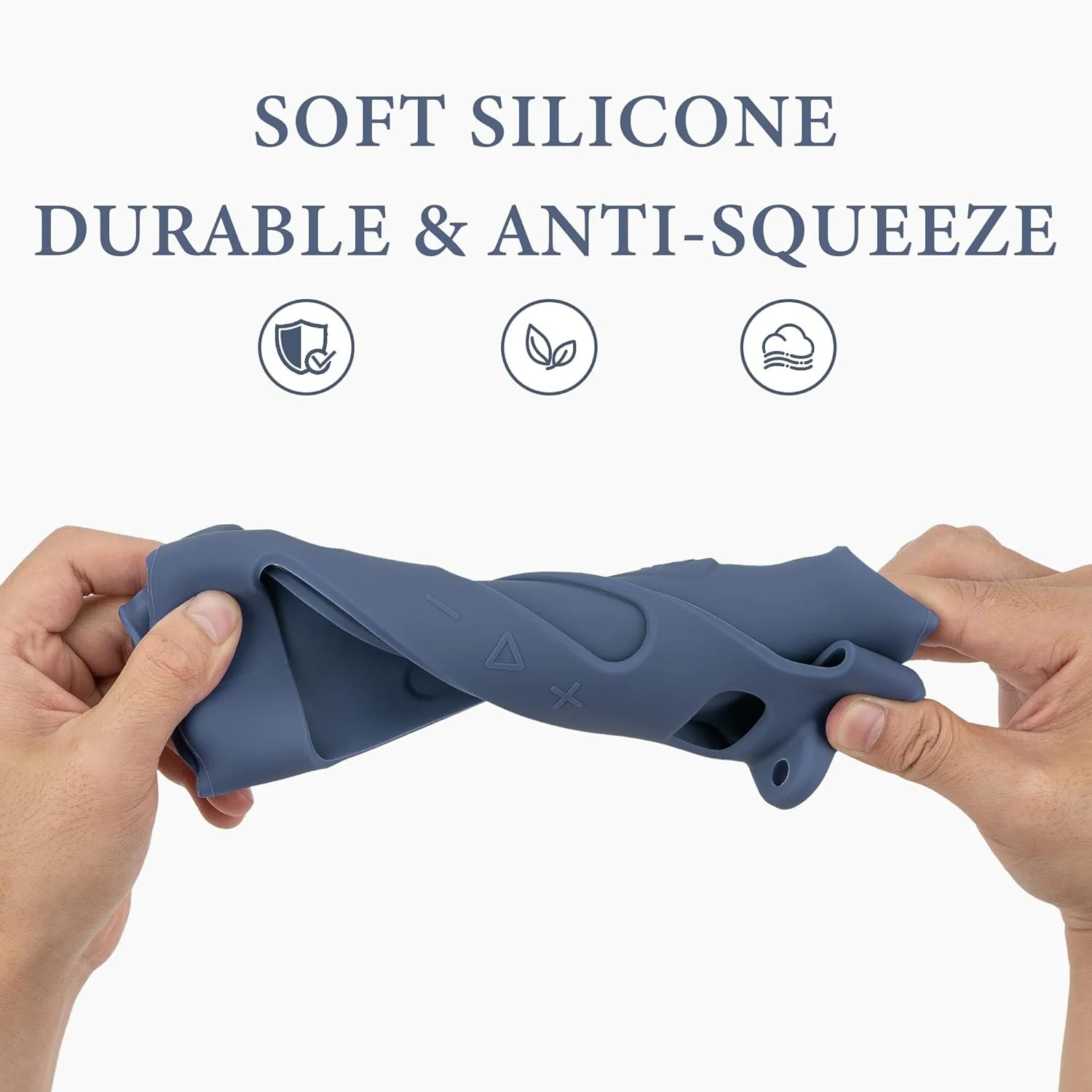 کاور سیلیکونی بلندگو Geekria سازگار با JBL Charge 6، محافظ نرم، آستین حمل قابل حمل جایگزین بلندگو با بند شانه (آبی)