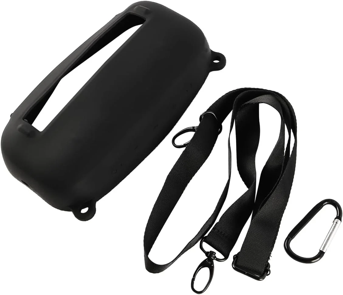کاور محافظ سیلیکونی اسپیکر Sarini، سازگار، ضد آب، نرم، جایگزین پوسته، کیف حمل مسافرتی اسپیکر با بند شانه ای، نیمه پوششی، مشکی کاور محافظ سیلیکونی اسپیکر Sarini، سازگار، ضد آب، نرم، جایگزین پوسته، کیف حمل مسافرتی اسپیکر با بند شانه ای، نیمه پوششی، مشکی