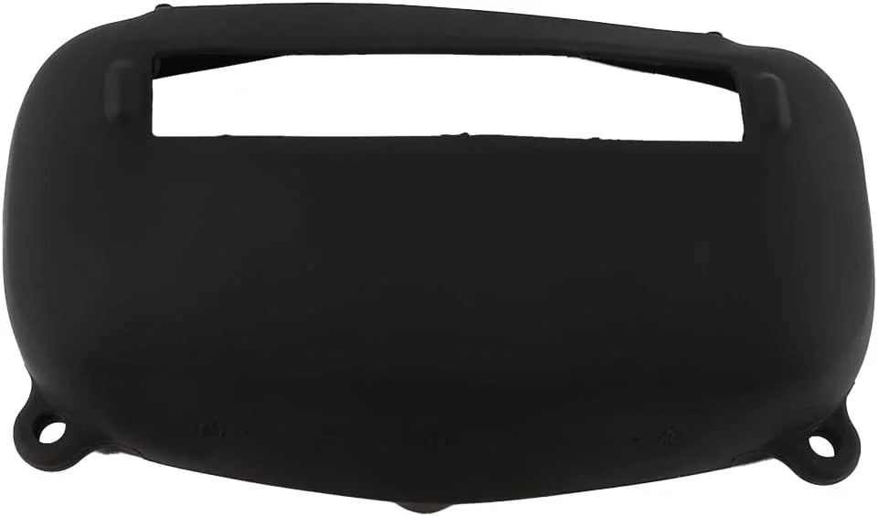 کاور محافظ سیلیکونی اسپیکر Sarini، سازگار، ضد آب، نرم، جایگزین پوسته، کیف حمل مسافرتی اسپیکر با بند شانه ای، نیمه پوششی، مشکی