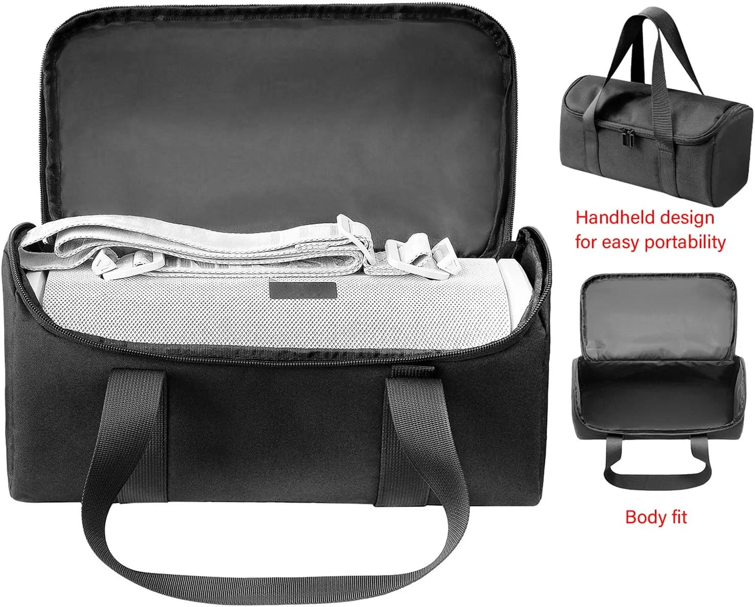 کیف محافظ همه کاره با فناوری ضد افتادن و فضای نگهداری لوازم جانبی برای اسپیکرهای FIELD 5 SRSULT50، ضد ضربه