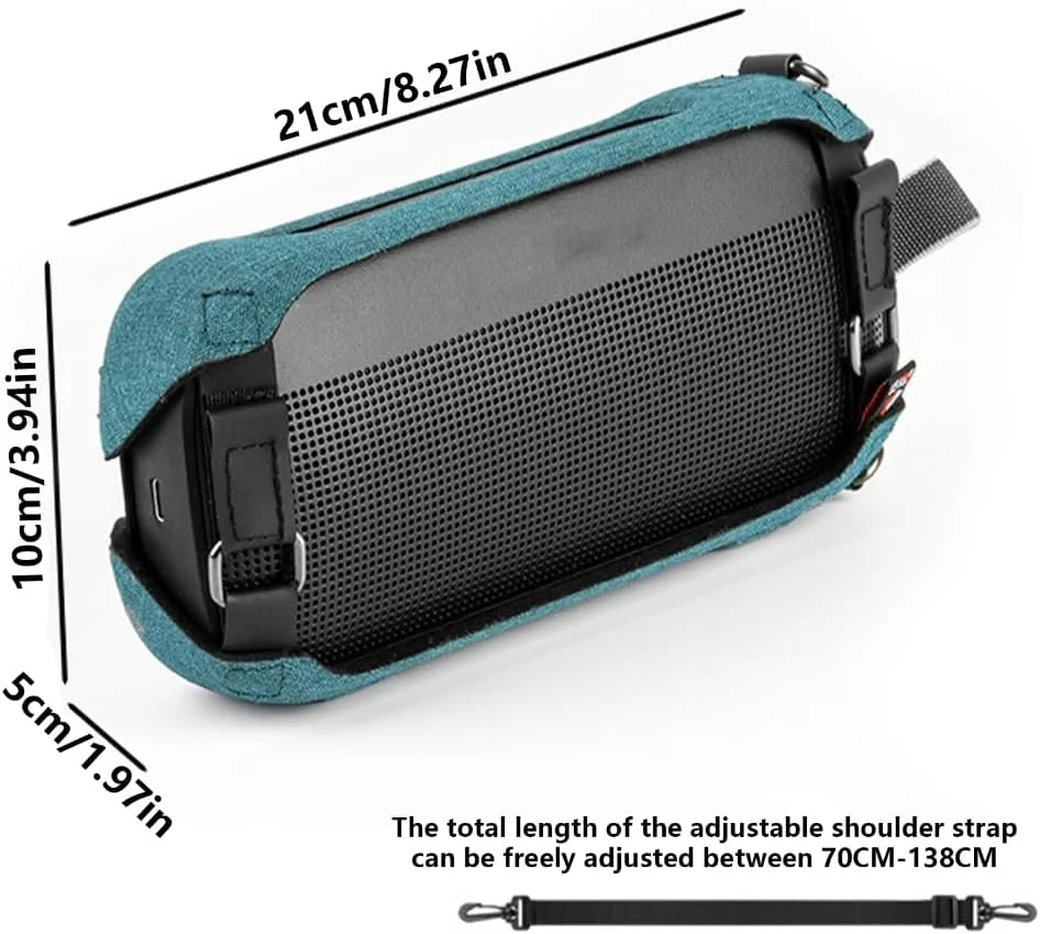کیف محافظ بلندگو، کیف حمل پارچه ای مسافرتی، کیف ضد ضربه بلندگو با طراحی دسترسی آسان