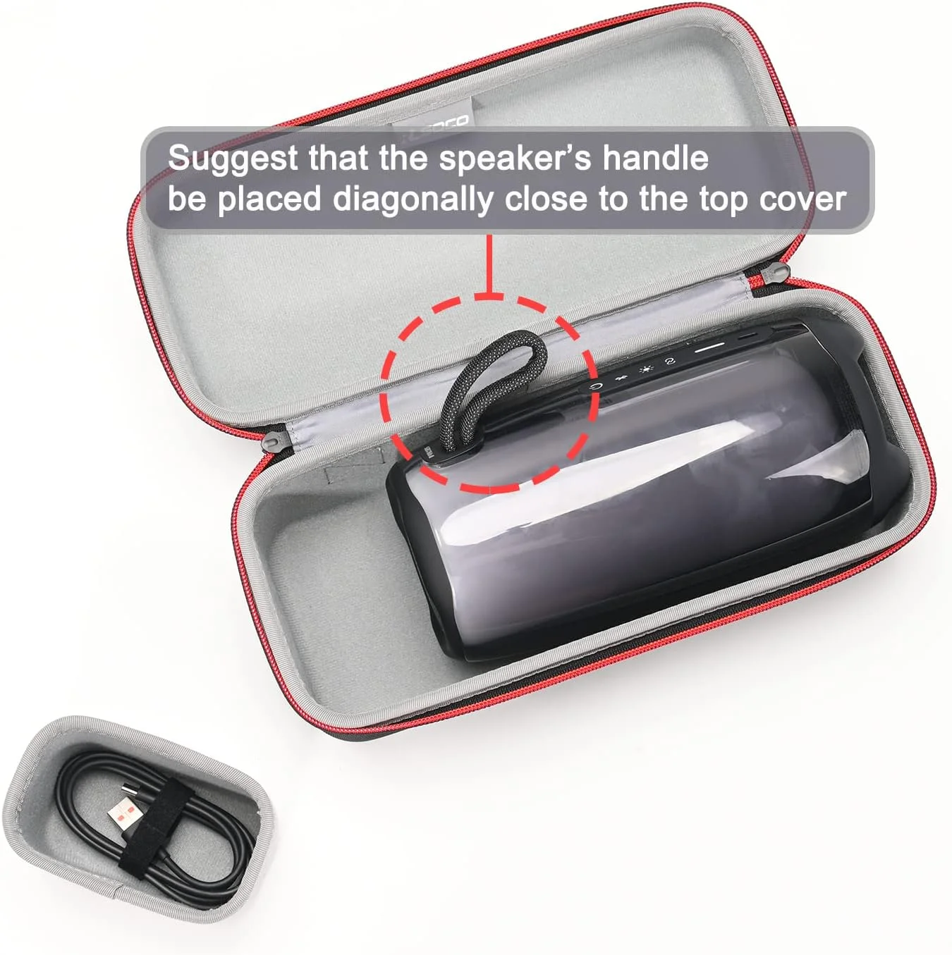 کیف سخت محافظ برای اسپیکر بلوتوثی قابل حمل JBL Pulse 4/5/3 از RLSOCO (فقط کیف) کیف سخت محافظ برای اسپیکر بلوتوثی قابل حمل JBL Pulse 4/5/3 از RLSOCO (فقط کیف)