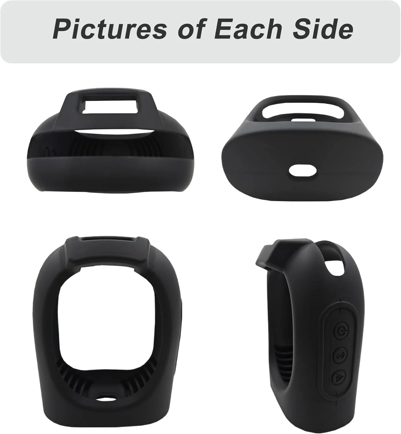 کاور سیلیکونی LeoTube سازگار با اسپیکر بلوتوثی قابل حمل JBL Clip 5، کاور محافظ برای اسپیکر بلوتوثی JBL Clip 5 (فقط کاور) (مشکی)