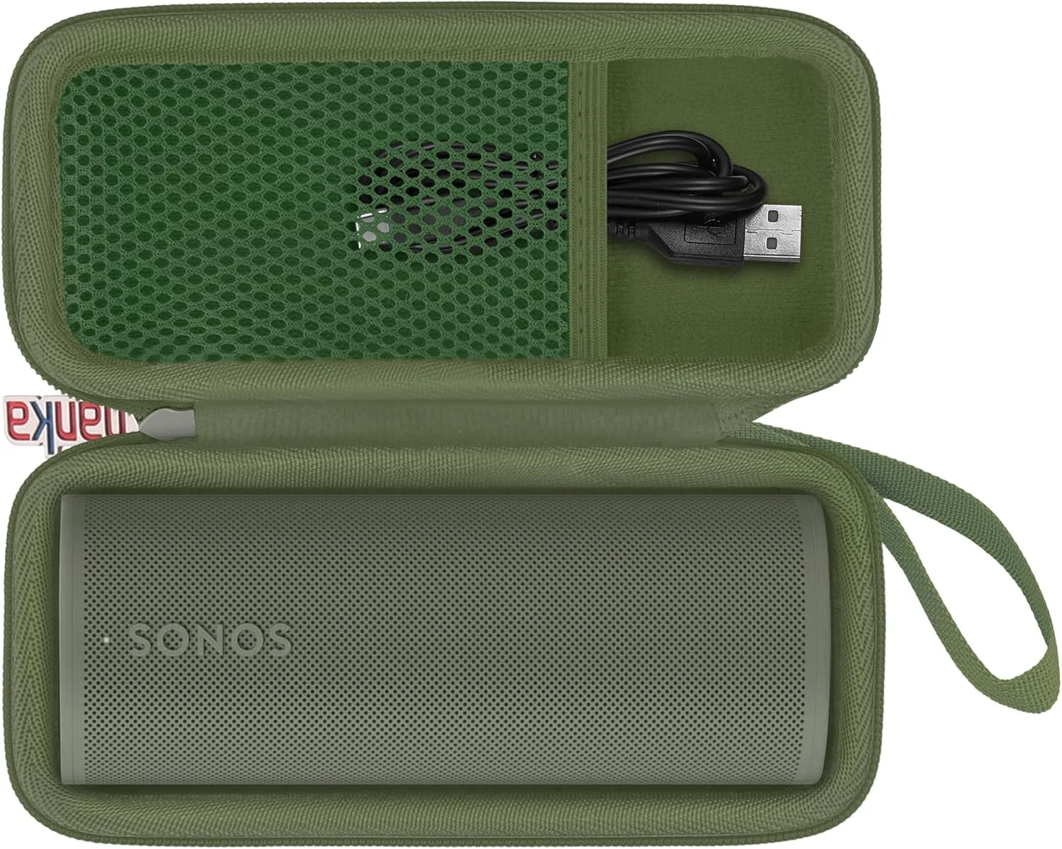 کیف حمل سخت Khanka جایگزین برای اسپیکر بلوتوثی Sonos Roam