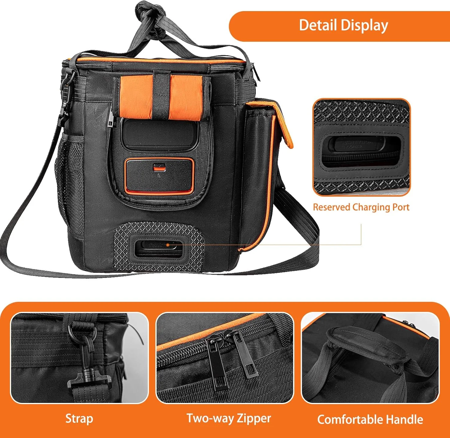 کیف حمل اسپیکر سازگار با JBL Partybox Encore 2 Essential، کیف حمل قابل حمل اسپیکر