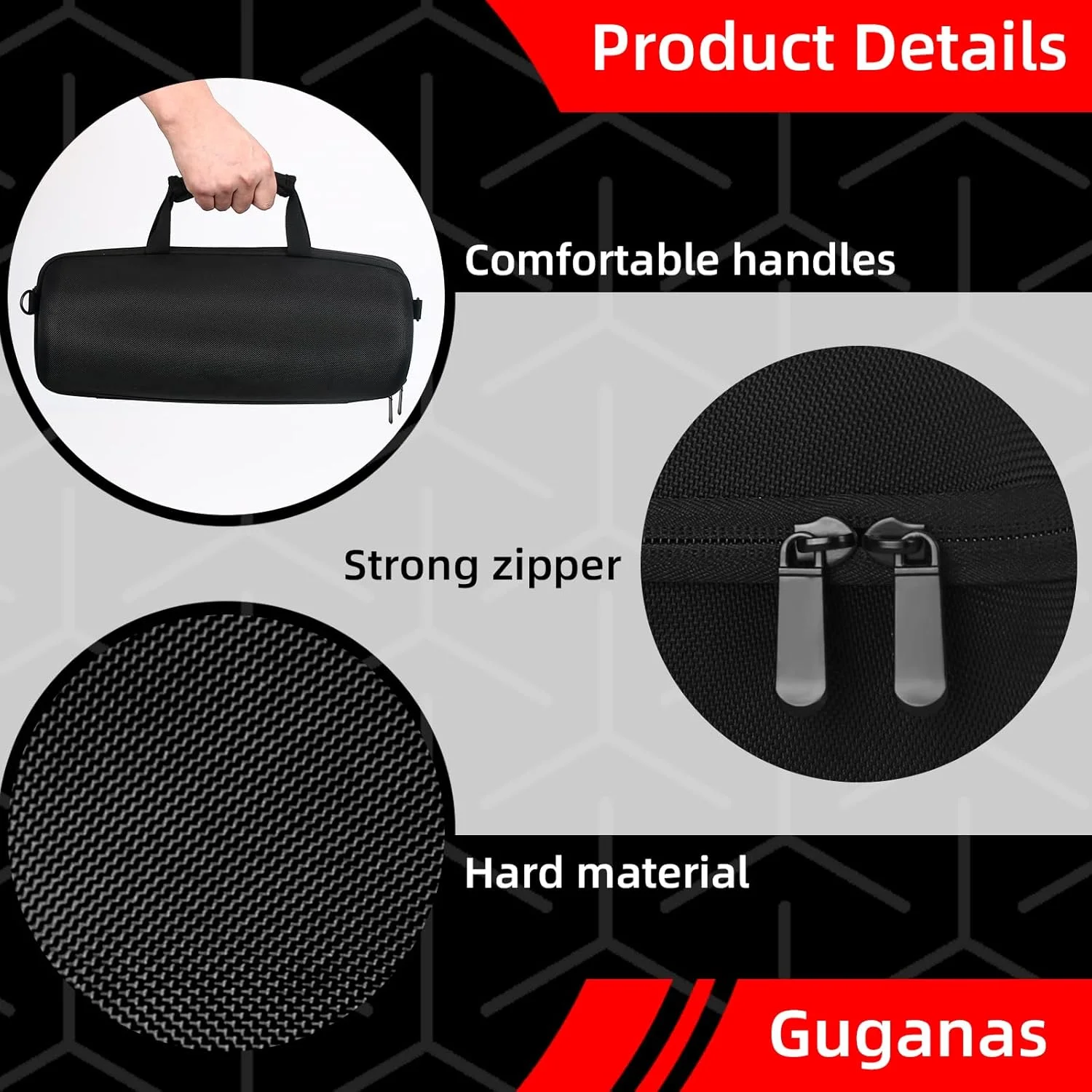 کیف حمل سخت برای اسپیکر JBL Xtreme 4/Xtreme 3 - کیف ضد آب با بند شانه قابل تنظیم، محفظه نگهداری شارژر و لوازم جانبی کیف حمل سخت برای اسپیکر JBL Xtreme 4/Xtreme 3 - کیف ضد آب با بند شانه قابل تنظیم، محفظه نگهداری شارژر و لوازم جانبی