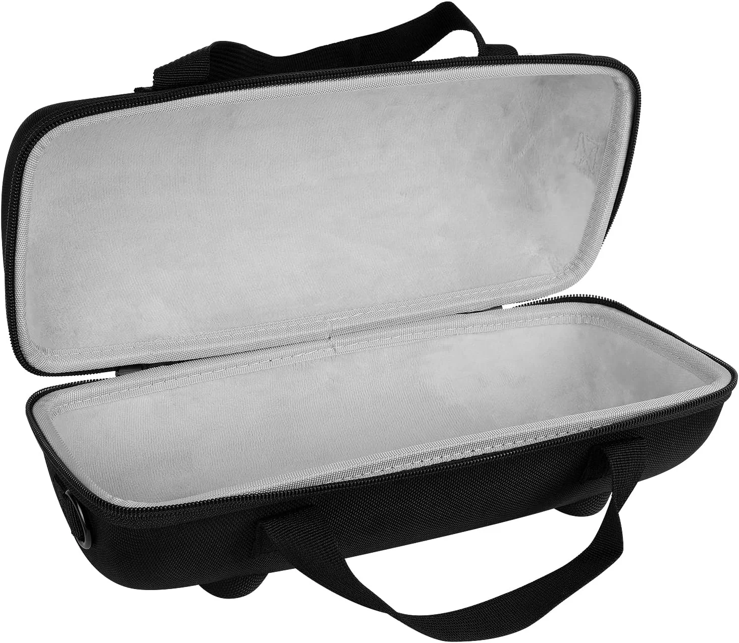 کیف محافظ بلندگو Geekria Shield سازگار با JBL Xtreme 3، کیف حمل محافظ بلندگوی قابل حمل با پوسته سخت و فضای ذخیره کابل (مشکی)