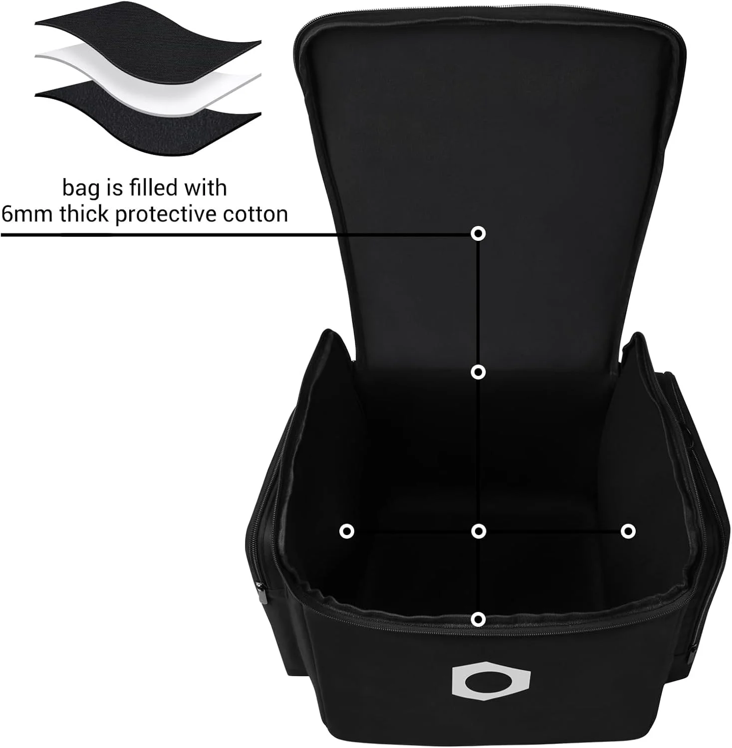 کیف حمل قابل حمل سازگار با اسپیکر مهمانی قابل حمل JBL PartyBox Encore Essential 2