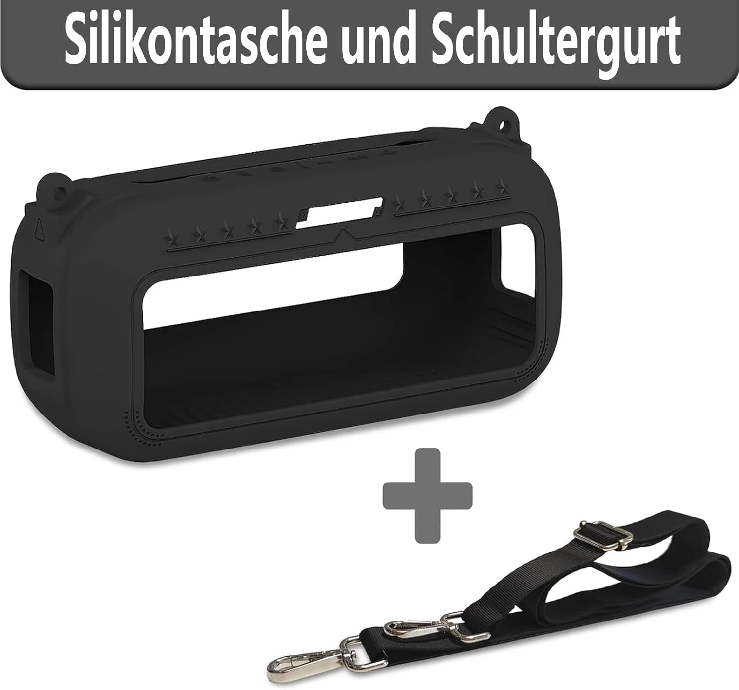 قاب محافظ سیلیکونی BCWEGION برای اسپیکر قابل حمل Bose SoundLink Max، پوشش محافظ نرم برای لوازم جانبی اسپیکر قابل حمل Bose SoundLink Max (فقط قاب)