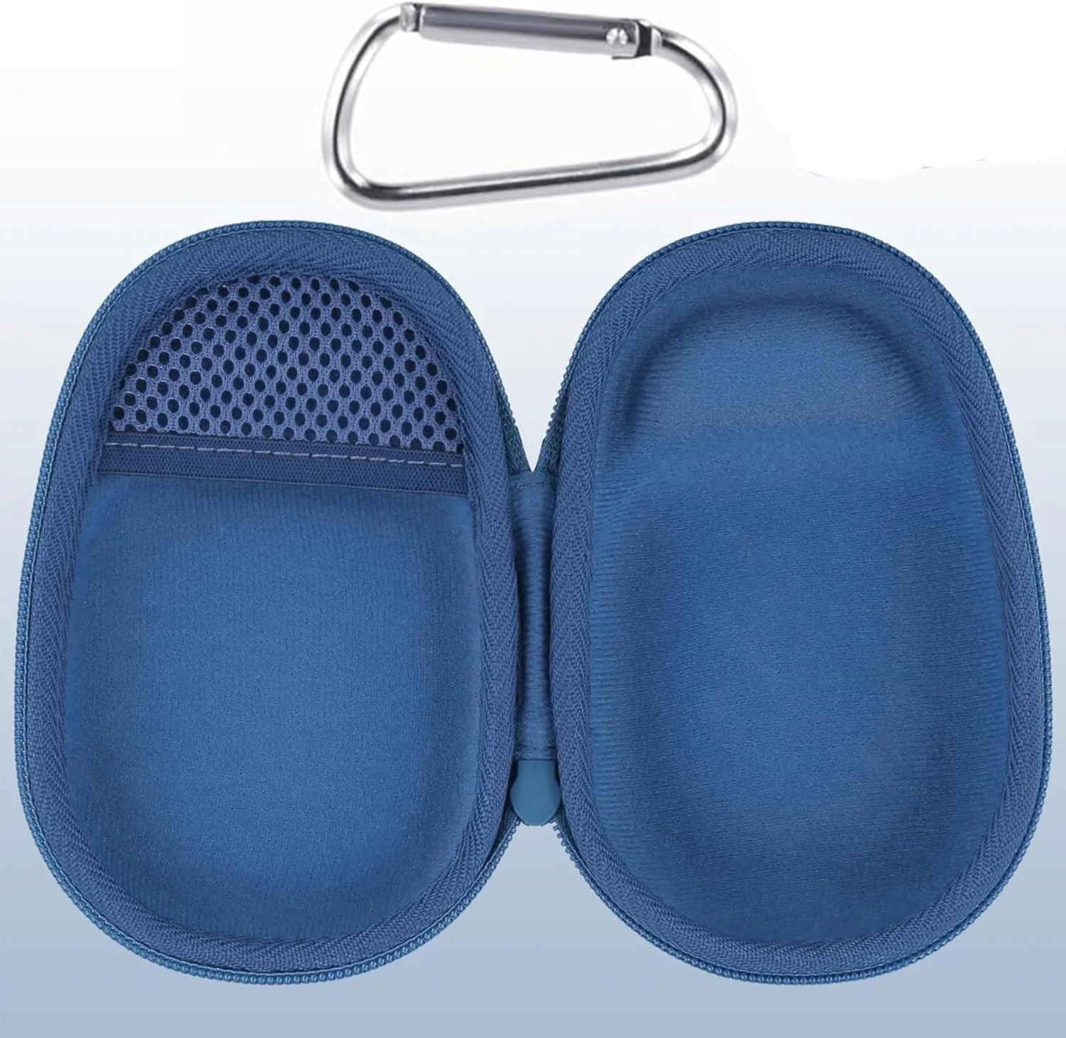 کیف حمل محافظتی Aenllosi سازگار با اسپیکر بلوتوثی بی سیم فوق العاده قابل حمل JBL Clip 5 (فقط کیف) (آبی)