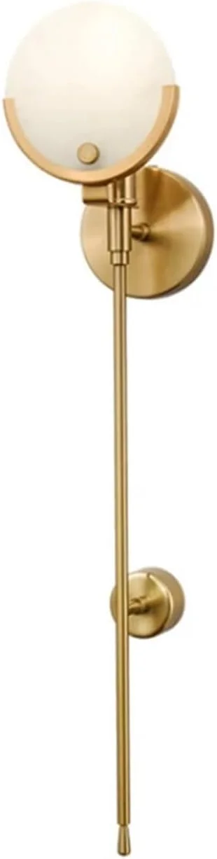 چراغ دیواری مرمری طلایی مدرن اتاق نشیمن اتاق خواب چراغ خواب ساده LED چراغ و فانوس داخلی خانه، لوستر هنری