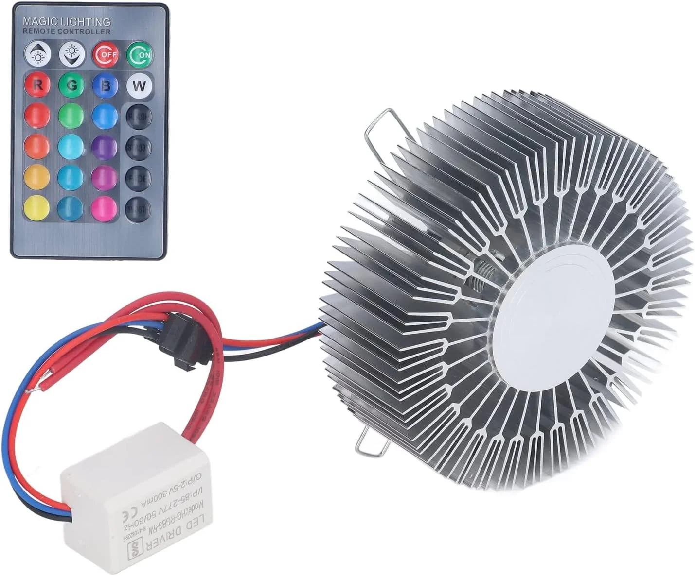 چراغ دیواری طرح آفتابگردان RGB LED آلومینیومی برای اتاق خواب و نشیمن