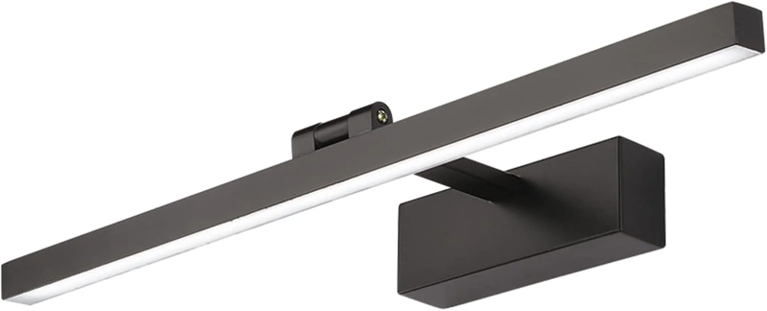 چراغ دیواری ال ای دی مدرن Eacam مدل AC220V 9W 40cm/15.7in، چراغ آینه حمام، چراغ دیواری داخلی 3000K/4000K/6000K 3 رنگ