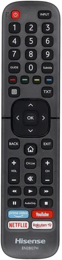 کنترل از راه دور اصلی هایسنس مدل EN2BI27H کنترل از راه دور اصلی هایسنس مدل EN2BI27H