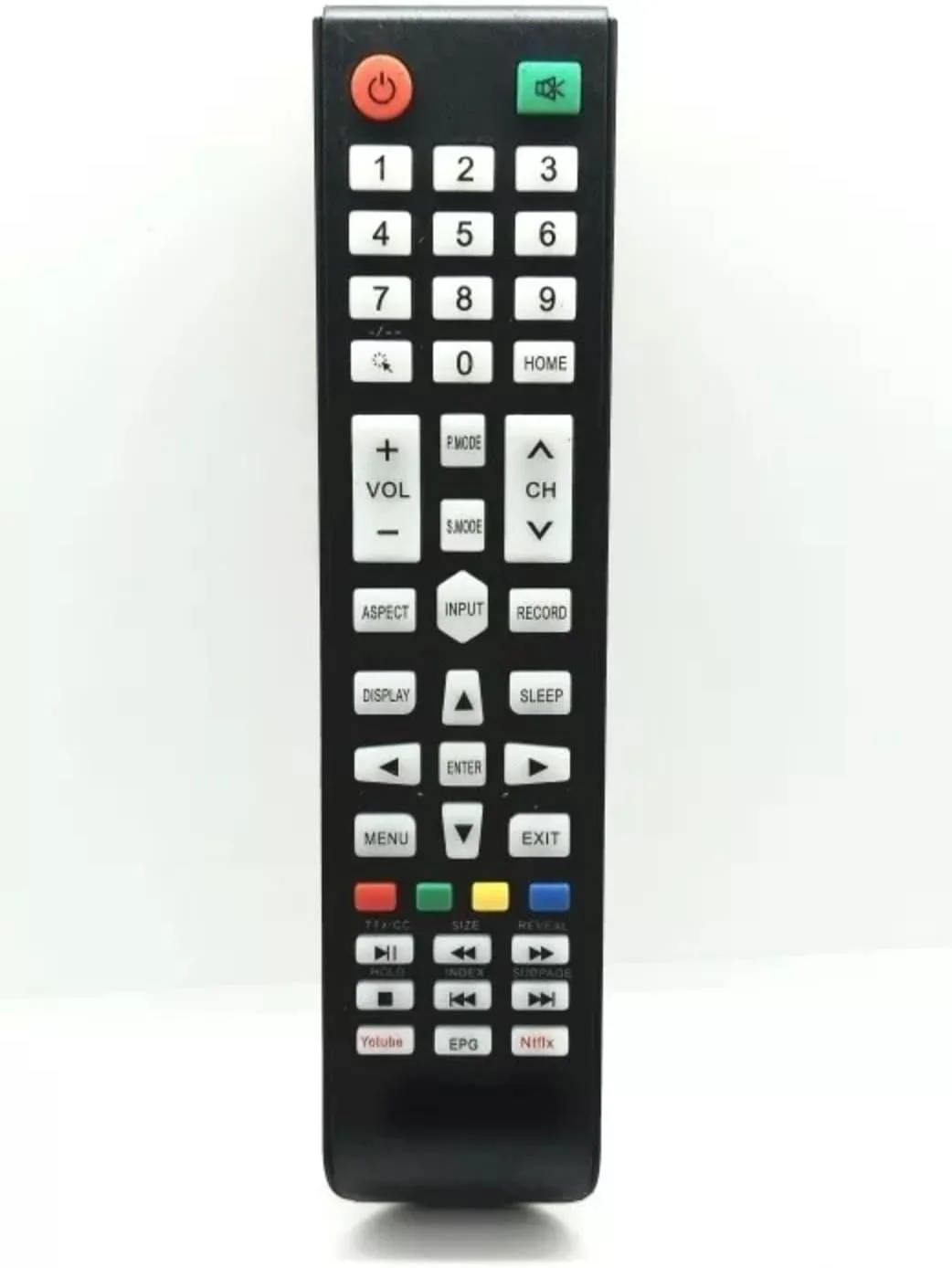 ریموت کنترل جایگزین عمومی سازگار با تلویزیون هوشمند استارست، LCD/LED