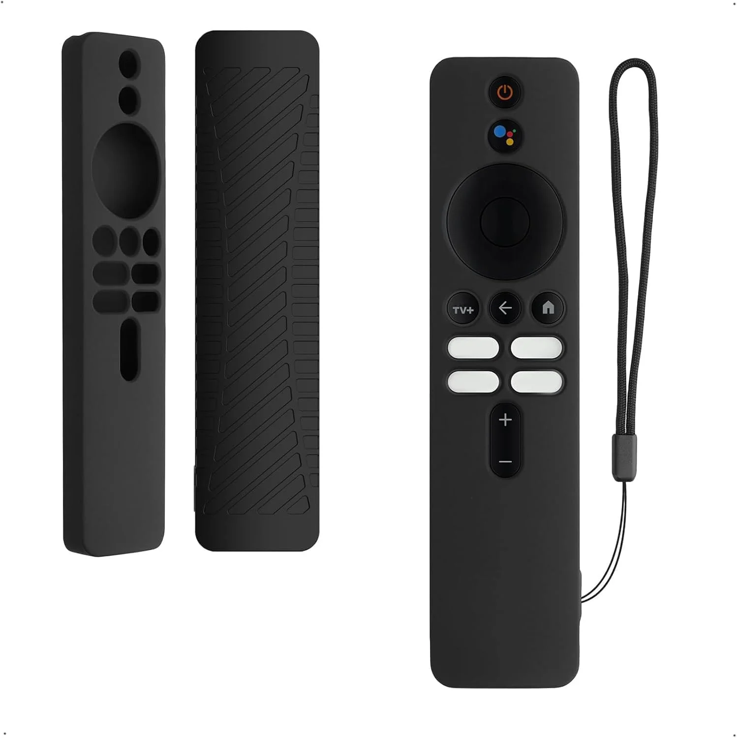 کاور کنترل از راه دور Xspring، قاب کنترل تلویزیون انعطاف پذیر و ضد ضربه، سطح ضد لغزش، ایده آل برای سرگرمی در اتاق نشیمن، مناسب برای انواع مدیا پلیرها، محافظت ایمن