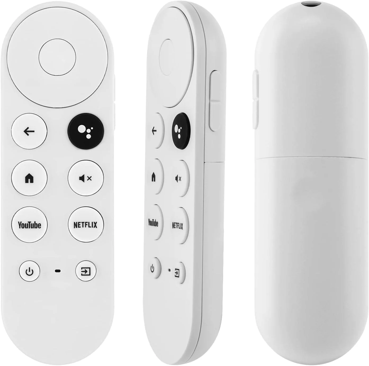 ریموت کنترل جایگزین عمومی برای گوگل Chromecast با Google TV (4K) - استریمینگ استیک سرگرمی با جستجوی صوتی (فقط ریموت کنترل)، RC-BT1846-V1