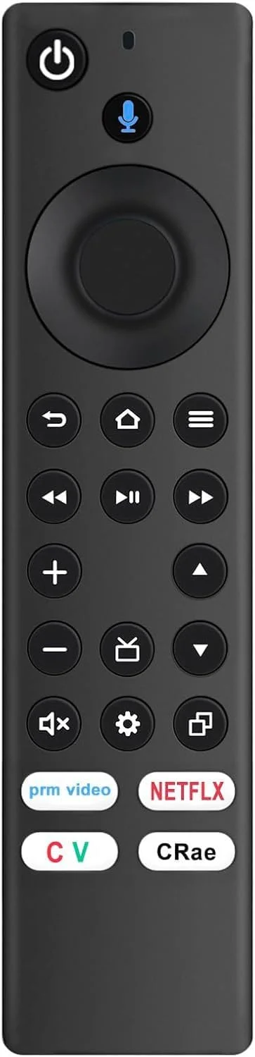 ریموت کنترل جایگزین صوتی CT-RC1CA-21 سازگار با تلویزیون های هوشمند توشیبا مدل های 43LF621C21 32LF221U21 50LF621C21 55LF621C21 43LF421C21 32LF221C21 43LF421U21 50LED2160P 55LED2160P TF-32A710U21