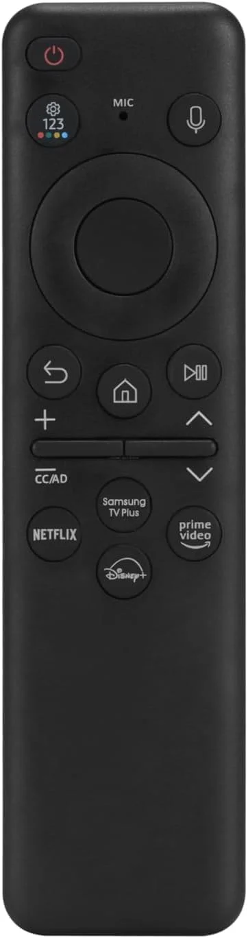 ریموت کنترل صوتی قابل شارژ BURAQ مدل TM2360E سازگار با تلویزیون های هوشمند Samsung-Neo QLED 8K (BN59-01432A) مدل های جدید 2023