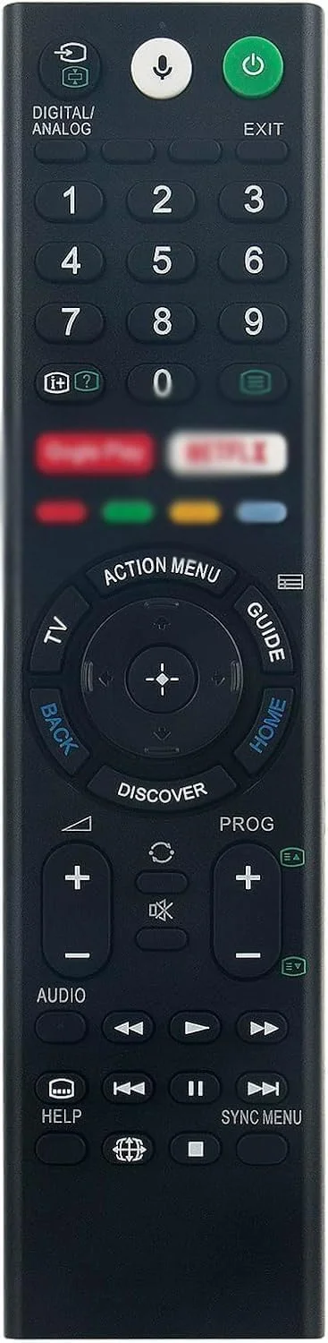 ریموت کنترل صوتی BURAQ RMF-TX200P، جایگزین برای مدل های تلویزیون KD-75X9400E KD-55X9300E KD-65X9300E KD-55X8500D KD-65X9300D